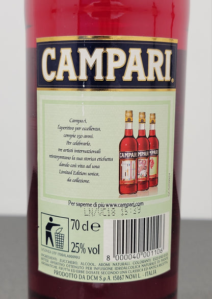 Campari Bitter Limited Edition 150 Anniversary Edition 2010 bott.70 cl 25%