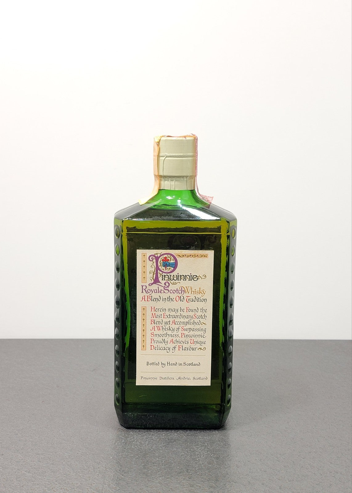 Whisky Pinwinnie Royal 12 years 1970s Blended Malt Scotch Whisky bott.75 cl 43%