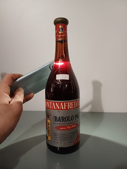 Barolo Fontanafredda Riserva Speciale 1967 Vigna La Villa bott.75 cl 13.5%