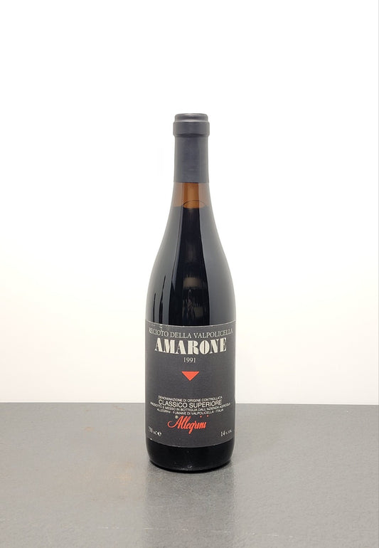 Amarone Allegrini 1991 Recioto Della Valpolicella Classico bott. 75 cl 14.%