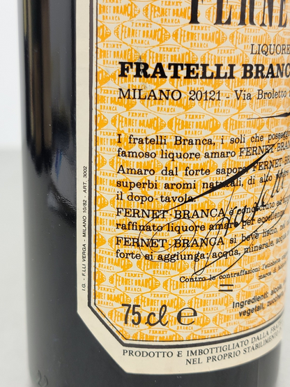 Fernet Branca 1982 bott.75 cl 45%