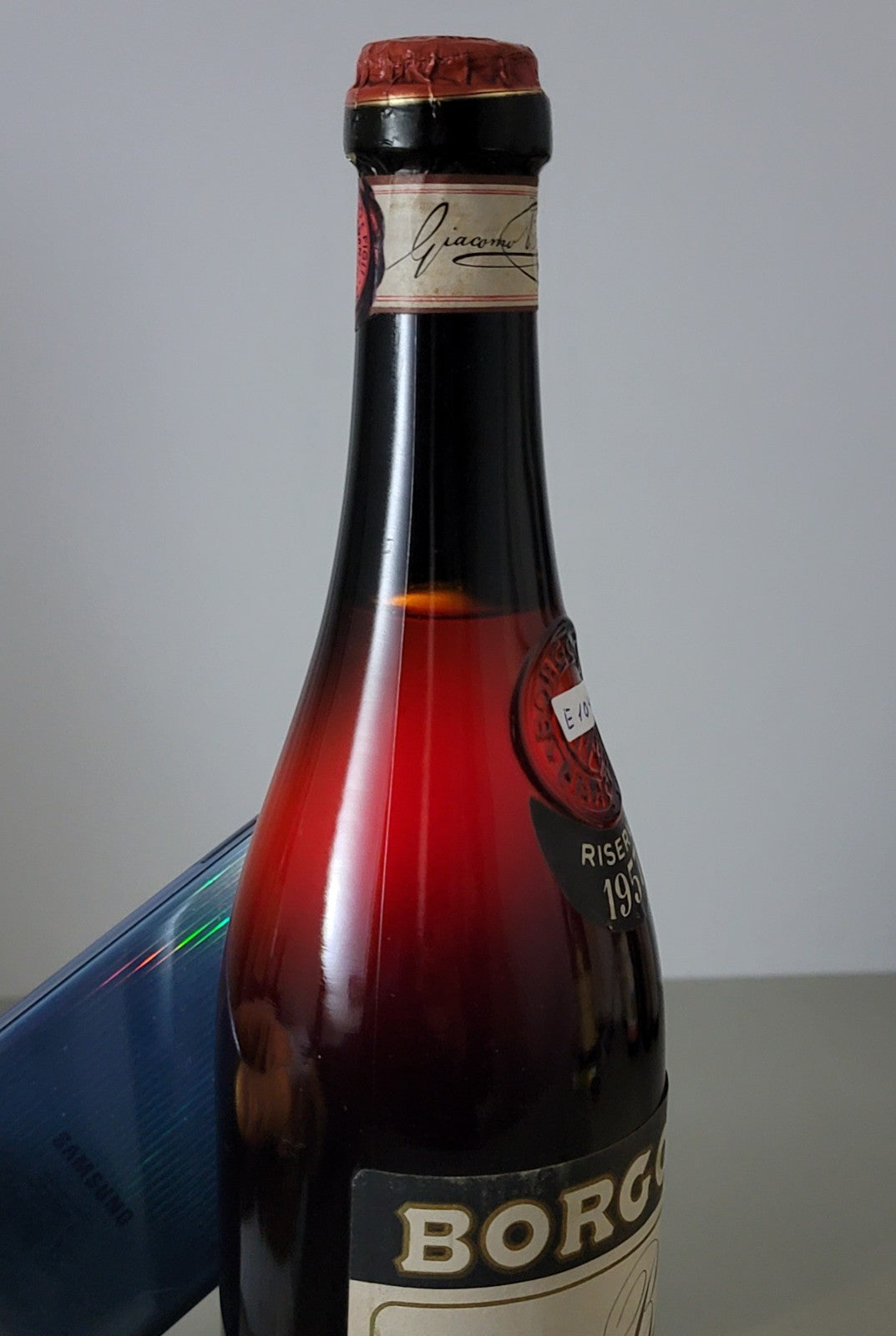 Barolo Borgogno Riserva 1957 Propri Vigneti Canubbi bott.72 cl 13.5%