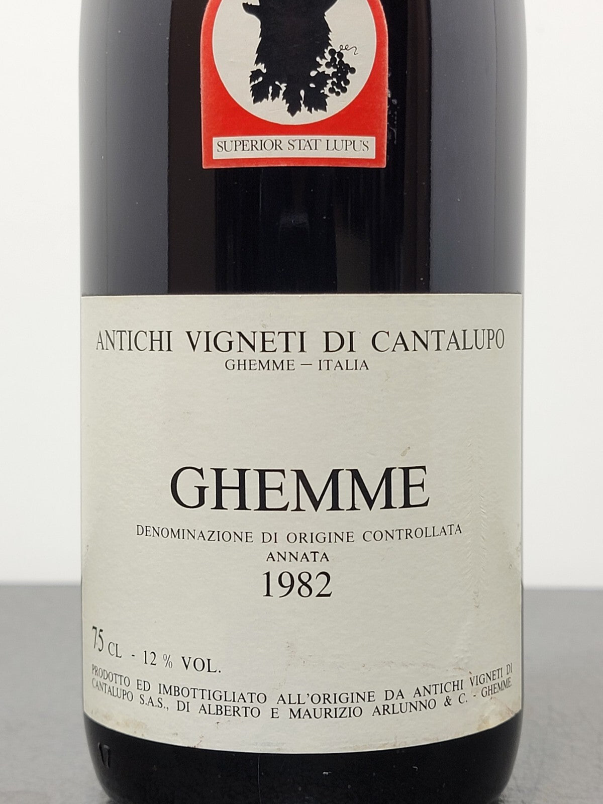 Ghemme 1982 Antichi Vigneti Di Cantalupo Alberto & Maurizio Arluno bott 75 cl