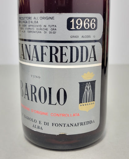 Barolo Fontanafredda 1966 Serralunga D'Alba bott.72 cl 13%