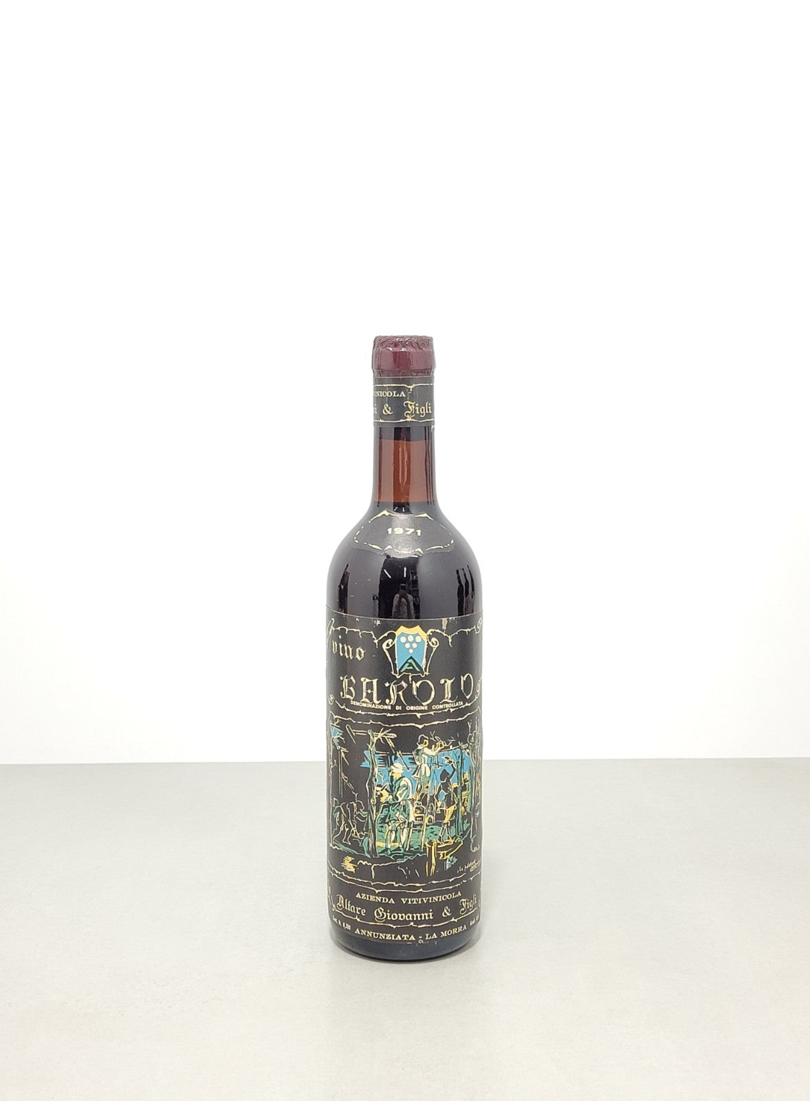 Barolo Altare Giovanni 1971 Annunziata La Morra bott. 72 cl 13,5%