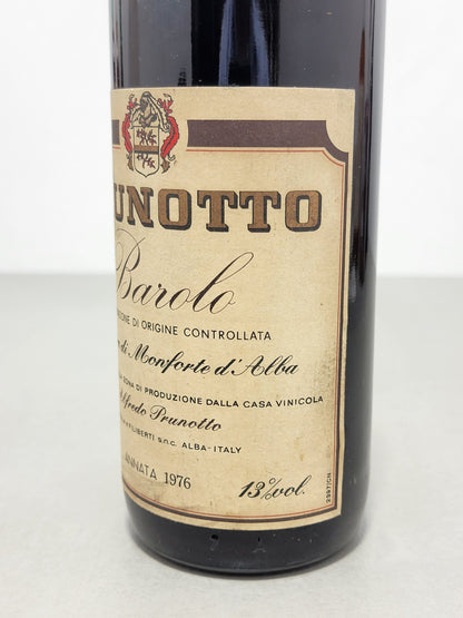 Barolo Prunotto Riserva 1976 Ginestra Di Monforte D'alba bott.75 cl 13%