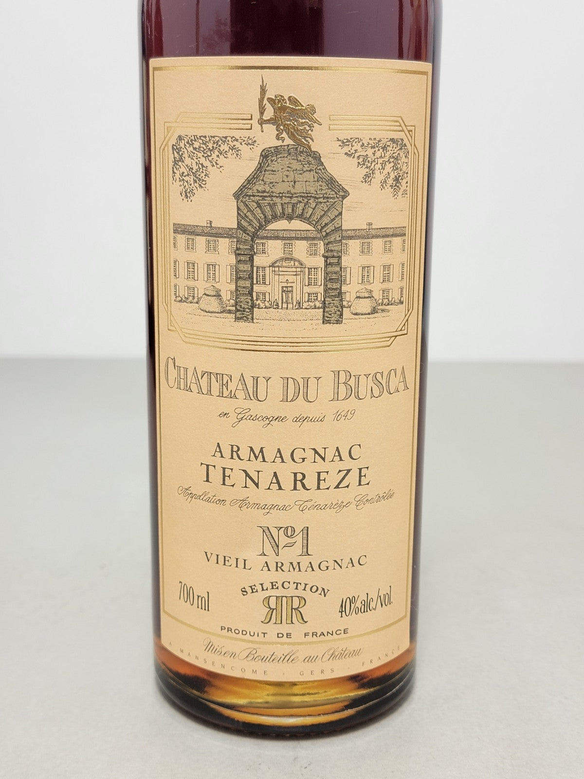 Armagnac Chateau Du Busca Tenareze N.1 Vieil Armagnac Cassa in Legno 70 cl 40%