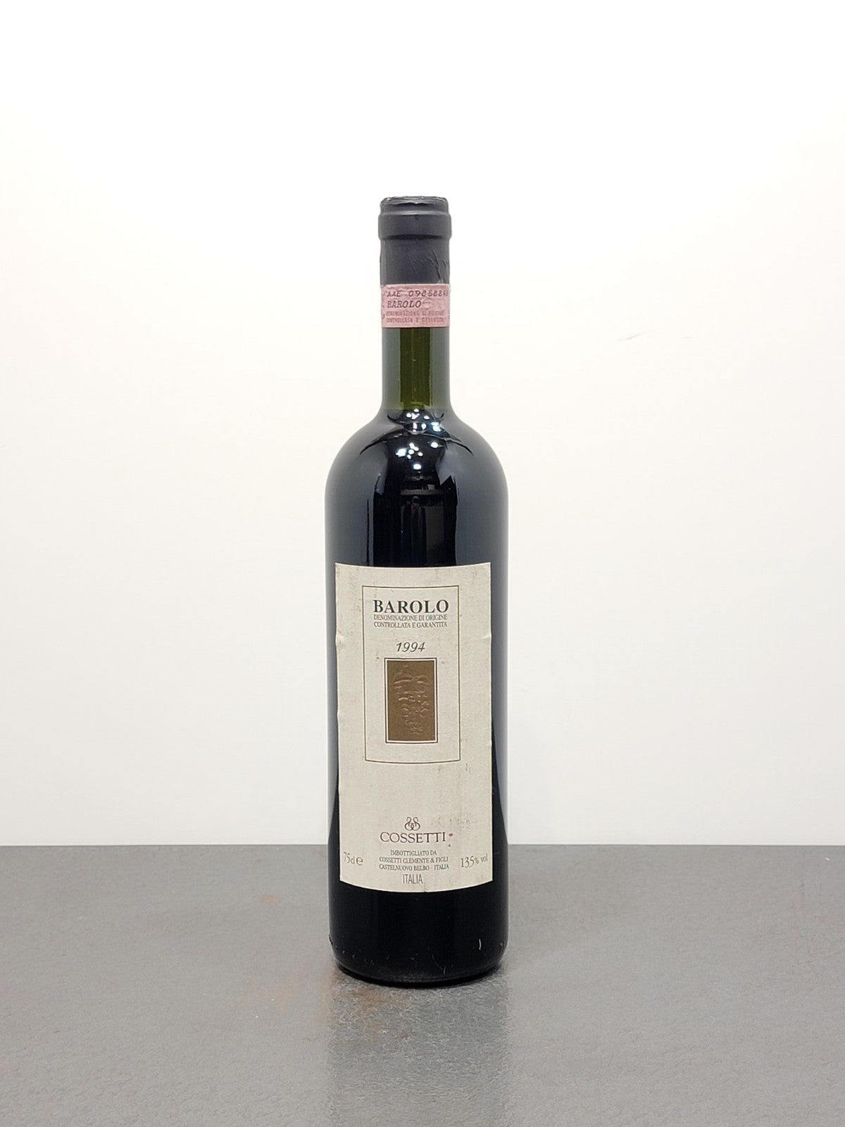 Barolo Cossetti Clemente & Figli 1994 bott.75 cl 13.5%