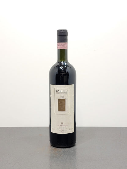 Barolo Cossetti Clemente & Figli 1994 bott.75 cl 13.5%