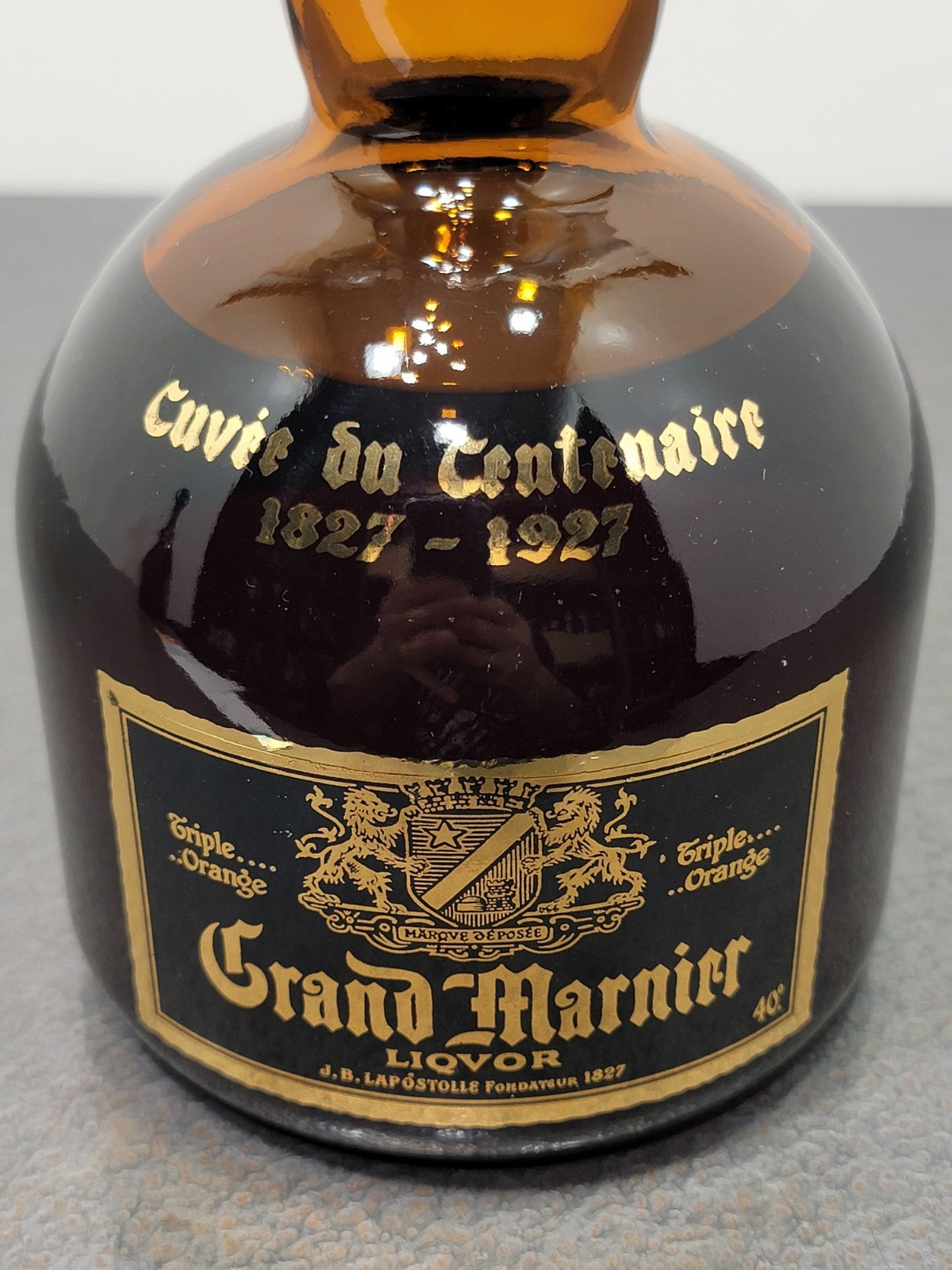 Grand Marnier Cuvee Du Centenaire 1827-1927 bott.75 cl 40% anni 80's