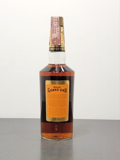 Whisky Old Grand Dad Kentucky Straight Bourbon 1970s bott.75 cl 40%