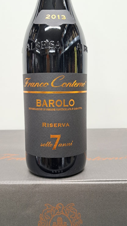 Barolo Franco Conterno 2013 Riserva 7 Anni 6 bottiglie 75 cl 14,5%