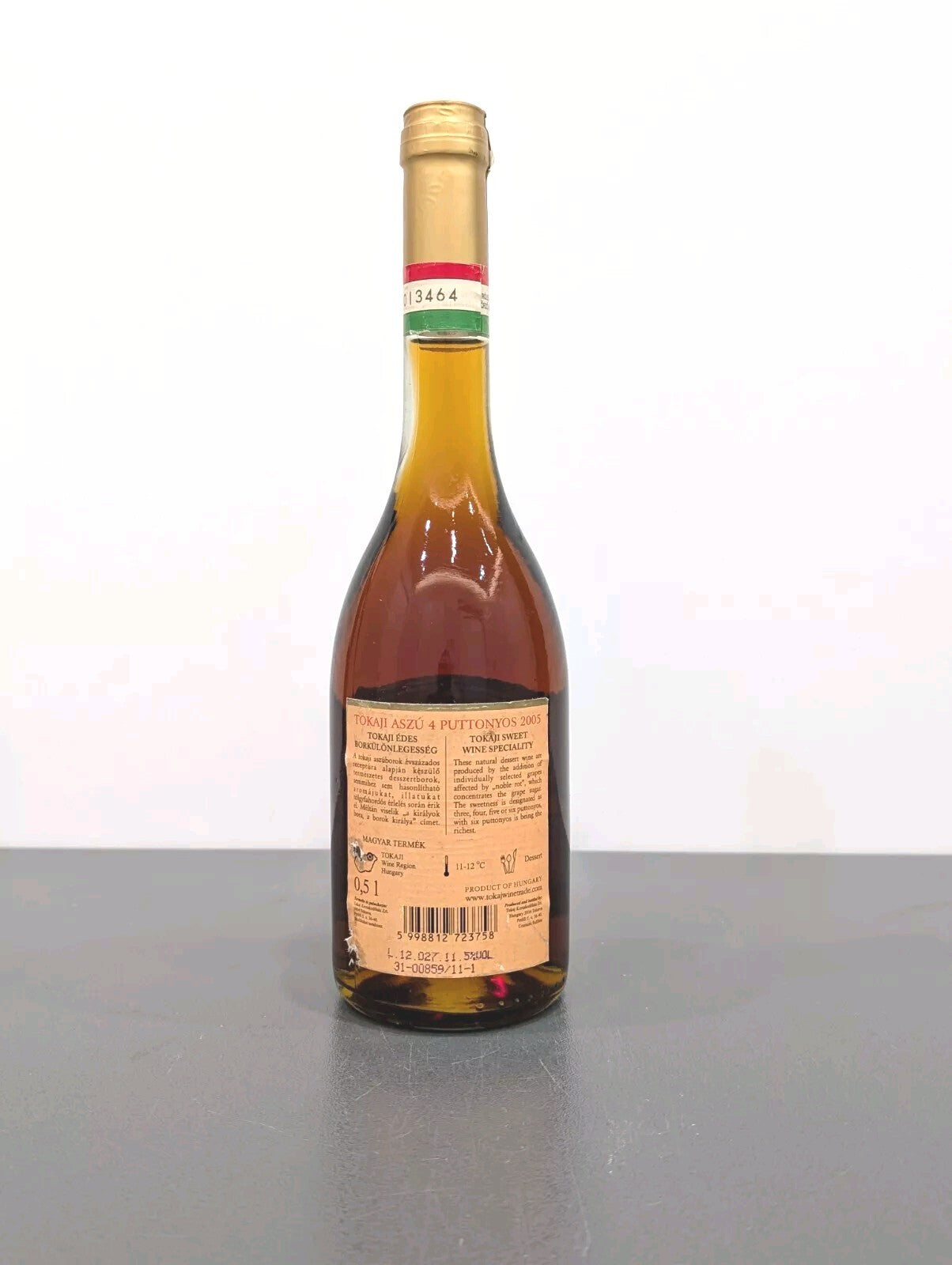 Tokaji Aszu 2005 4 Puttonyos Ml 500