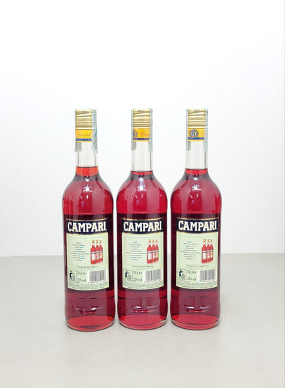 Campari Limited Edition 150 Anniversary Avaf,Rehberger V.Beecroft 3 bottle 70 cl