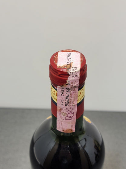 Brunello Di Montalcino Fattoria dei Barbi 1993 botti. 75 cl 13%