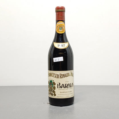 Barolo 1967 Francesco Rinaldi bott. 72 cl 13.5%