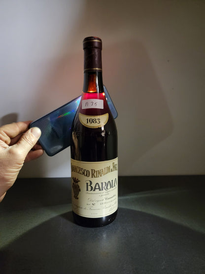 Barolo Francesco Rinaldi 1983 Vigneto Cannubbio bott.75 cl 13.5%