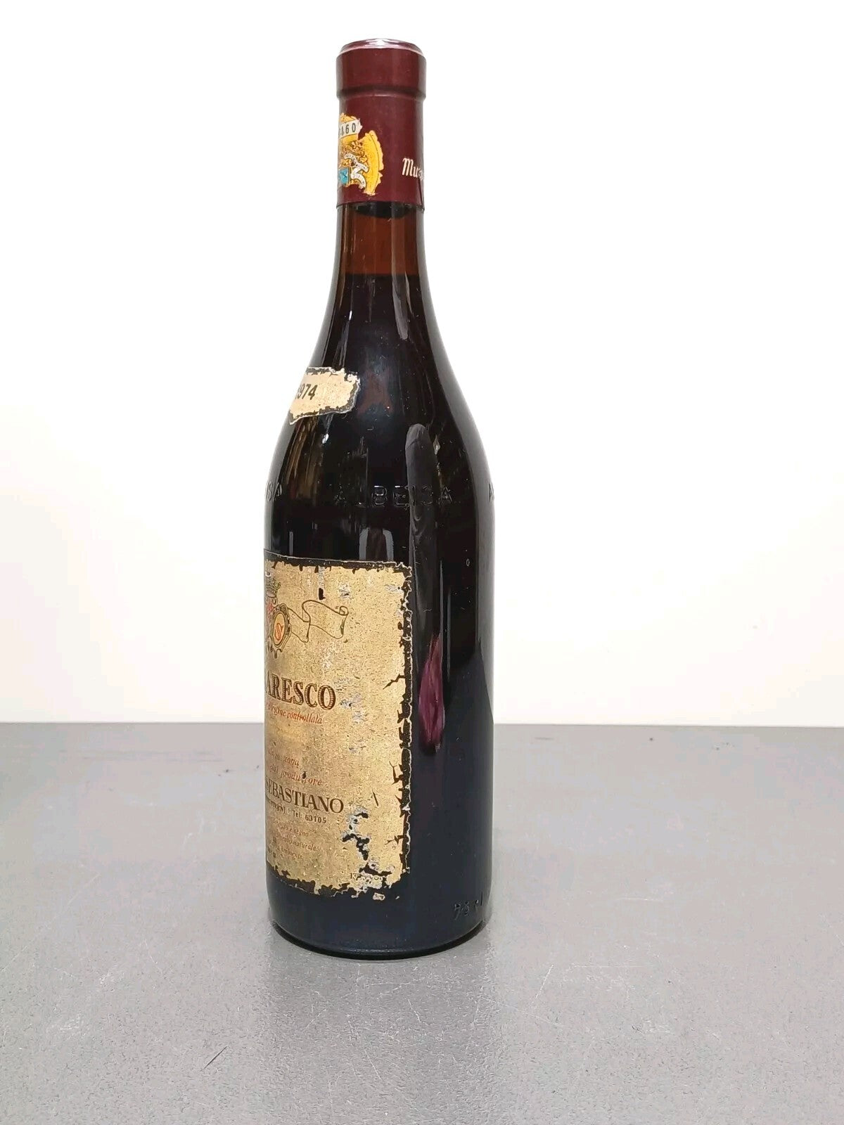 Barbaresco 1974 Musso Sebastiano bott. 75 cl