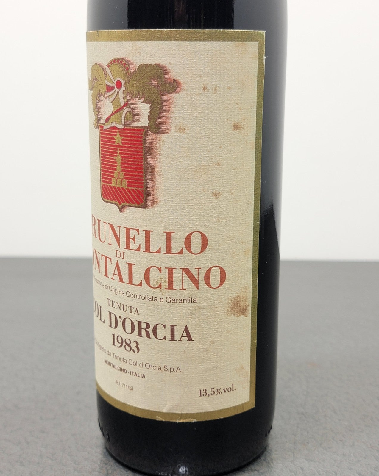 Col D'Orcia 1983 Brunello di Montalcino bott.75 cl 13.5%