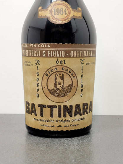 Gattinara Luigi Nervi 1964 Riserva Del Titolare bott. 72 cl 13 %