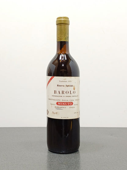 Barolo Minuto 1979 Riserva Speciale bott.75 cl