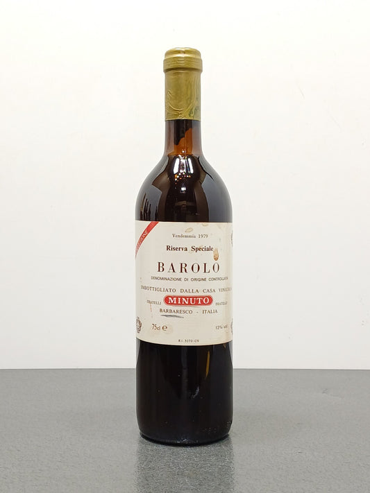 Barolo Minuto 1979 Riserva Speciale bott.75 cl