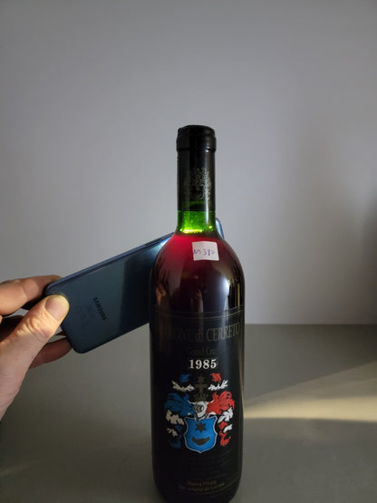 Barone Cerreto Podere Lellare 1985 Grand Cru Riserva Privata bott. 75 cl 12,5%