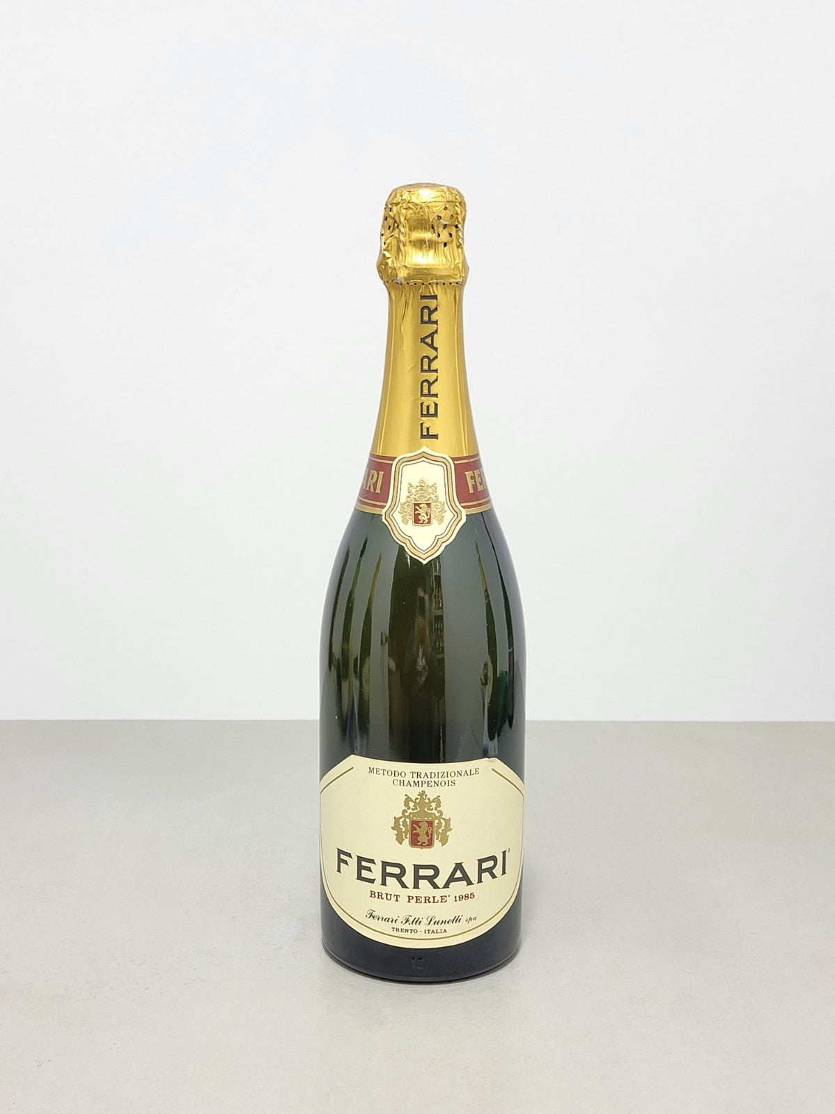 Ferrari Brut Perle 1985 Sboccatura 1989 Millesimato F. Lunelli bott.75 cl 12%