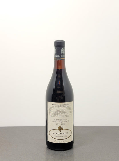 Barbaresco Moccagatta Riserva 1978 Produttori Del Barbaresco bott. 75 cl 14%