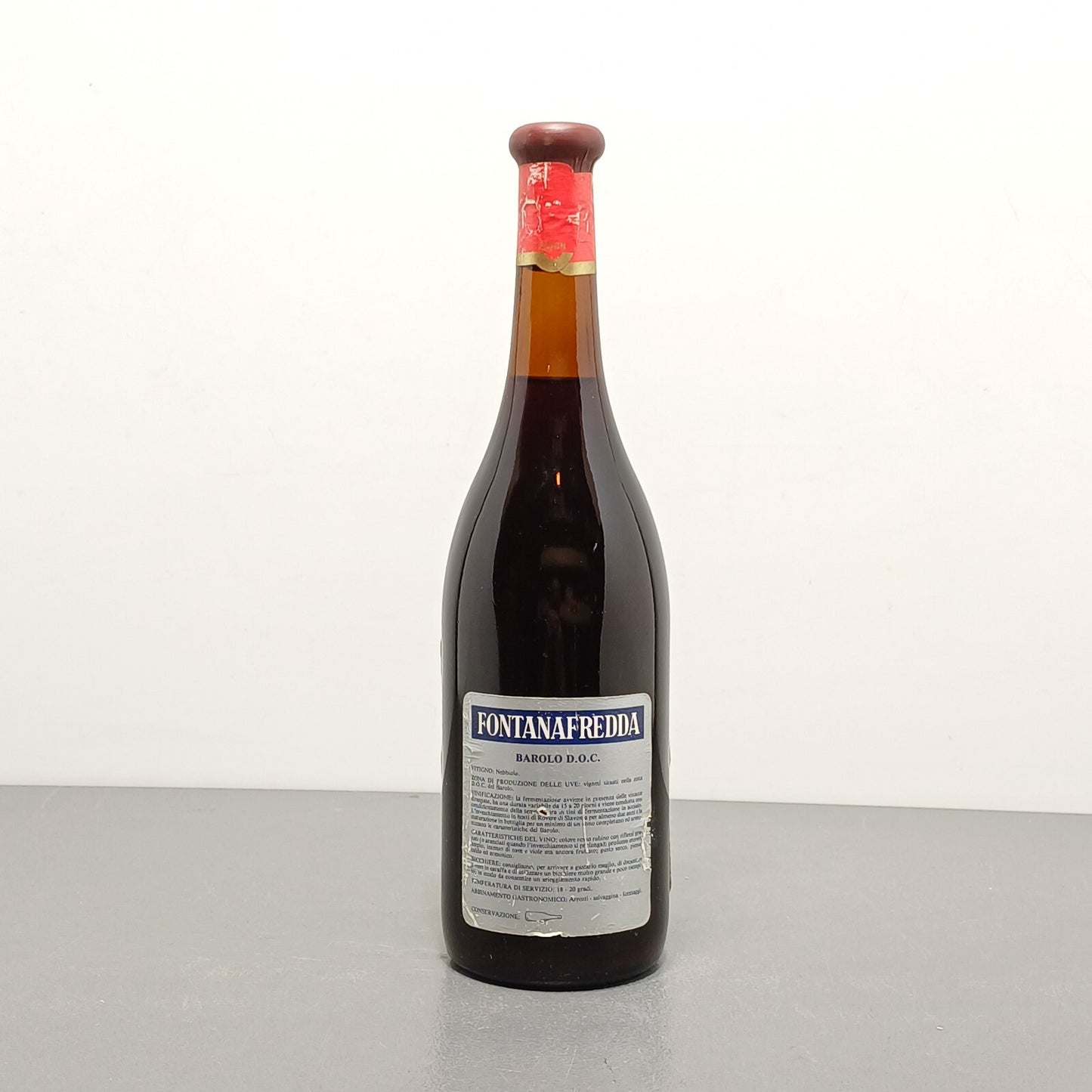 Barolo Fontanafredda 1979 Serralunga D'Alba 75 cl 13%