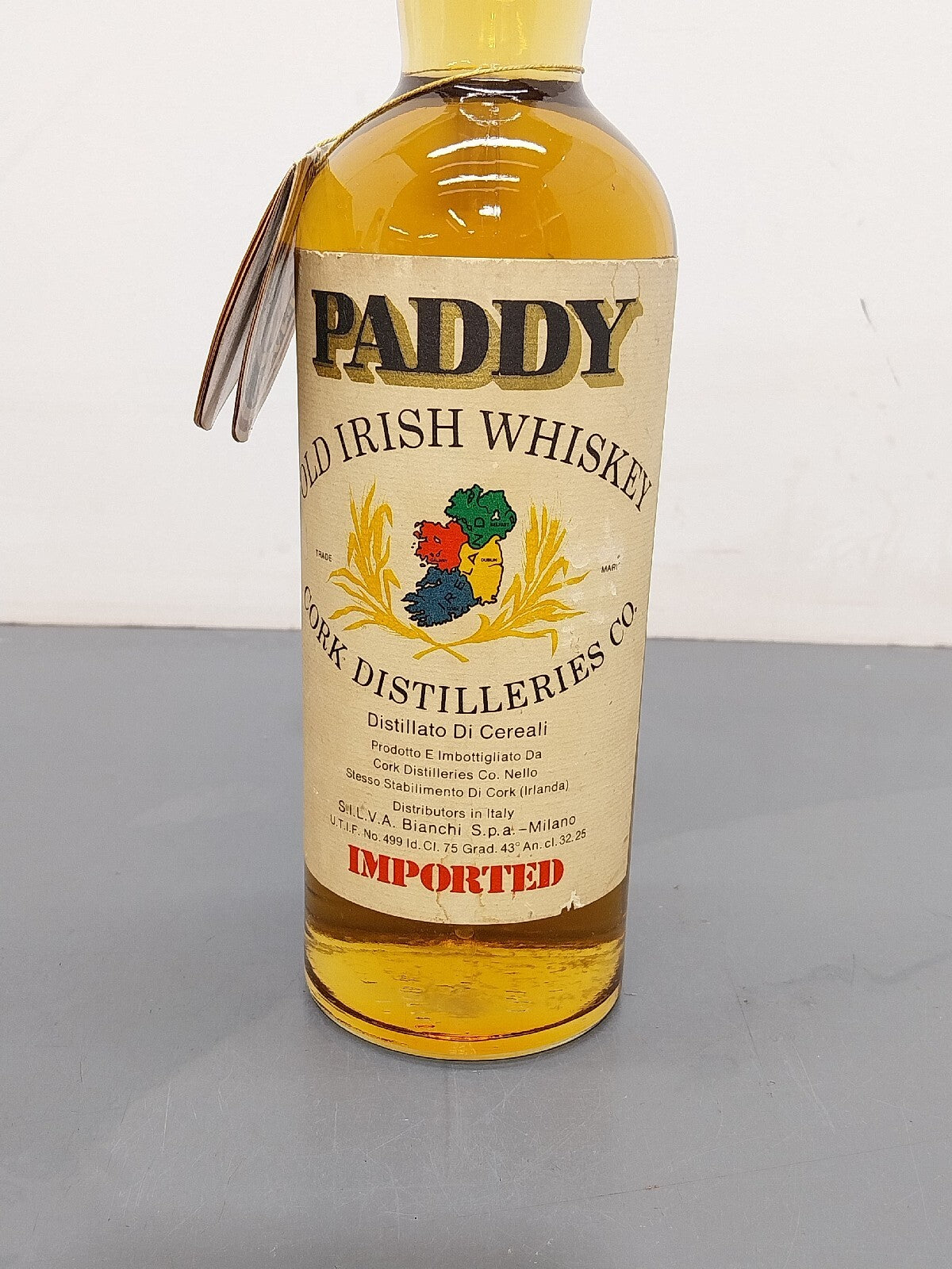 Whisky Paddy Old Irish Cork Distilleries Co Midleton 1960s bott. 0.75 cl