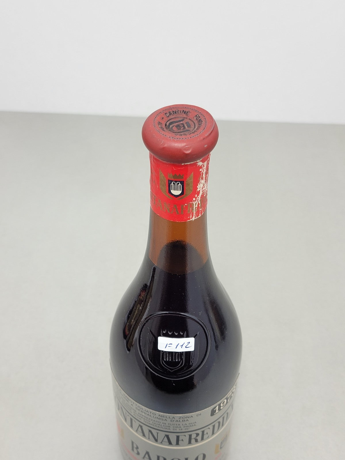 Barolo Fontanafredda 1973 Serralunga D'Alba bott. 75 cl 13%