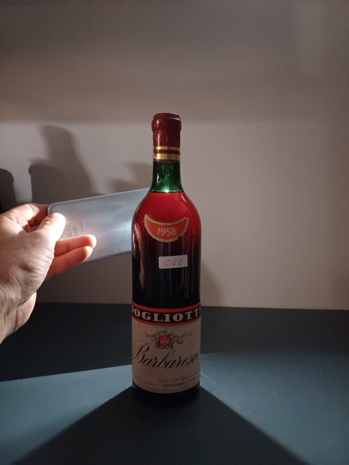Barbaresco 1958 Dogliotti Amelio & Vincenzo Bott..75 cl