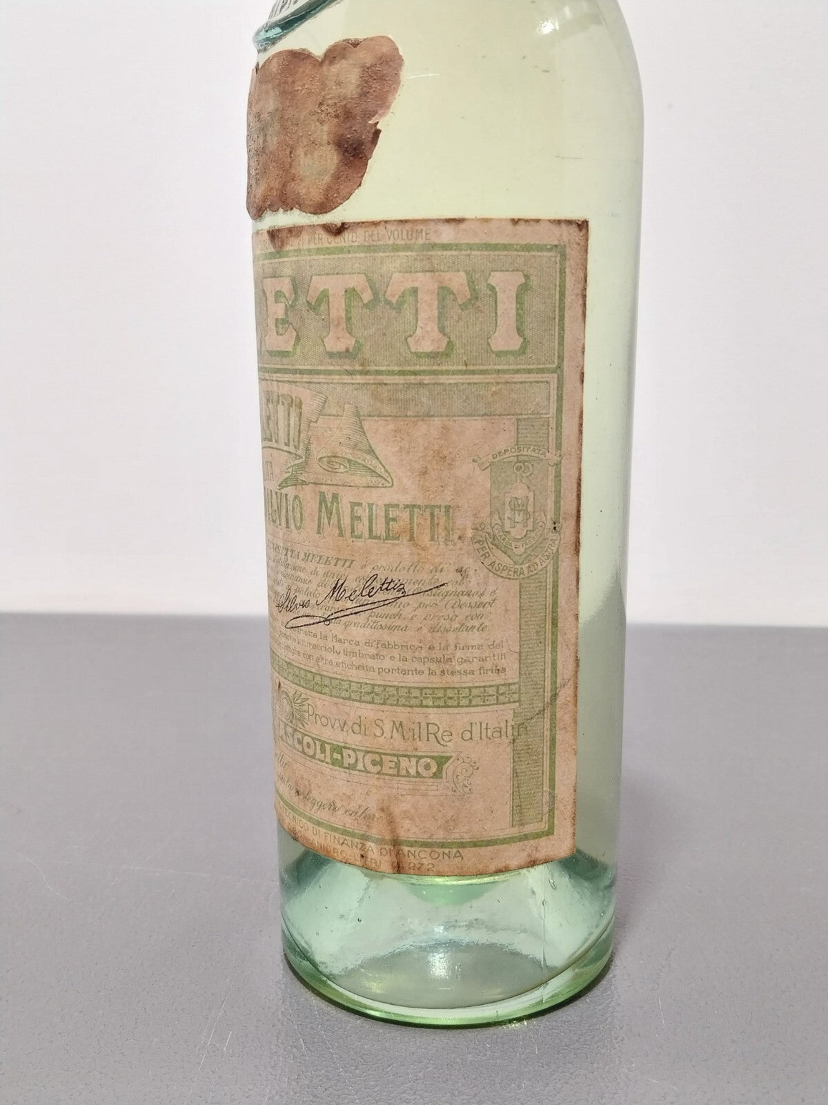 Anisetta Silvio Meletti 1920s Liquore Ascoli Piceno bott. 80 cl 34%