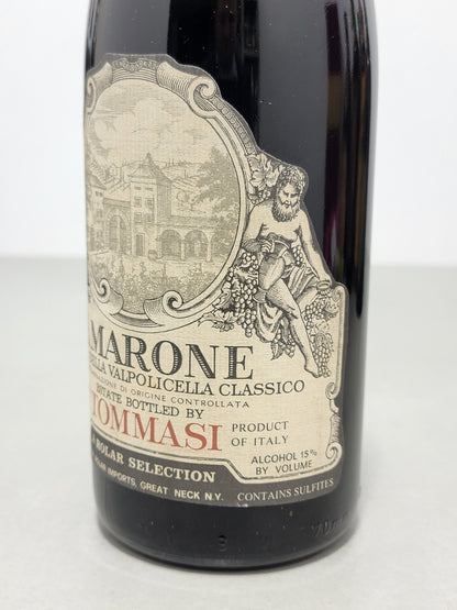 Amarone Tommasi 1981 Valpolicella Classico bott. 75 cl 15%