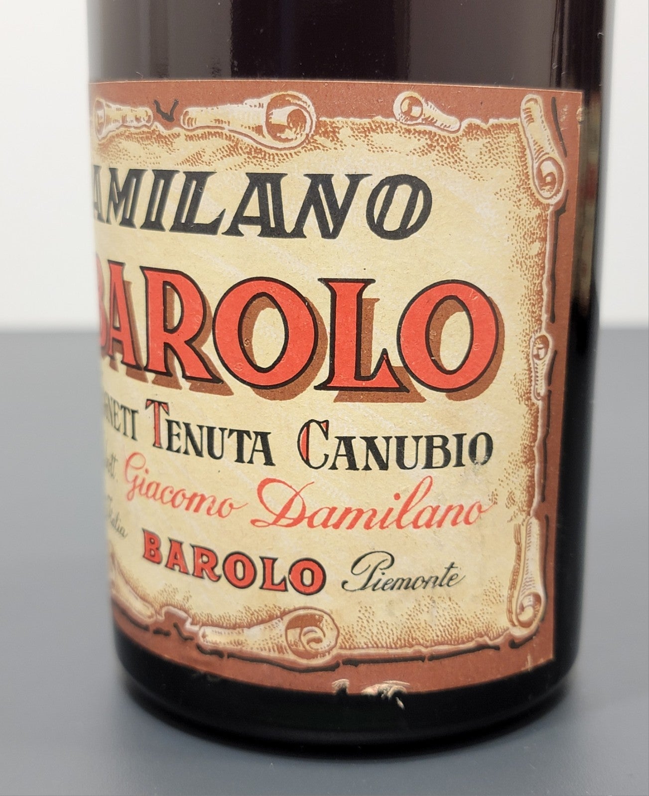 Barolo Damilano Canubio 1945 Vigneti Tenuta Canubio bott..72 cl 13%