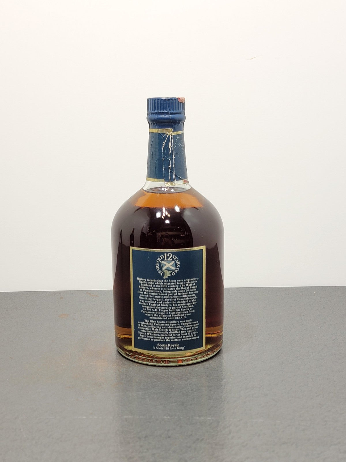 Whisky Scotia Royale 12 years 1980s Blended Rare Scotch Whisky bott.75 cl 43%