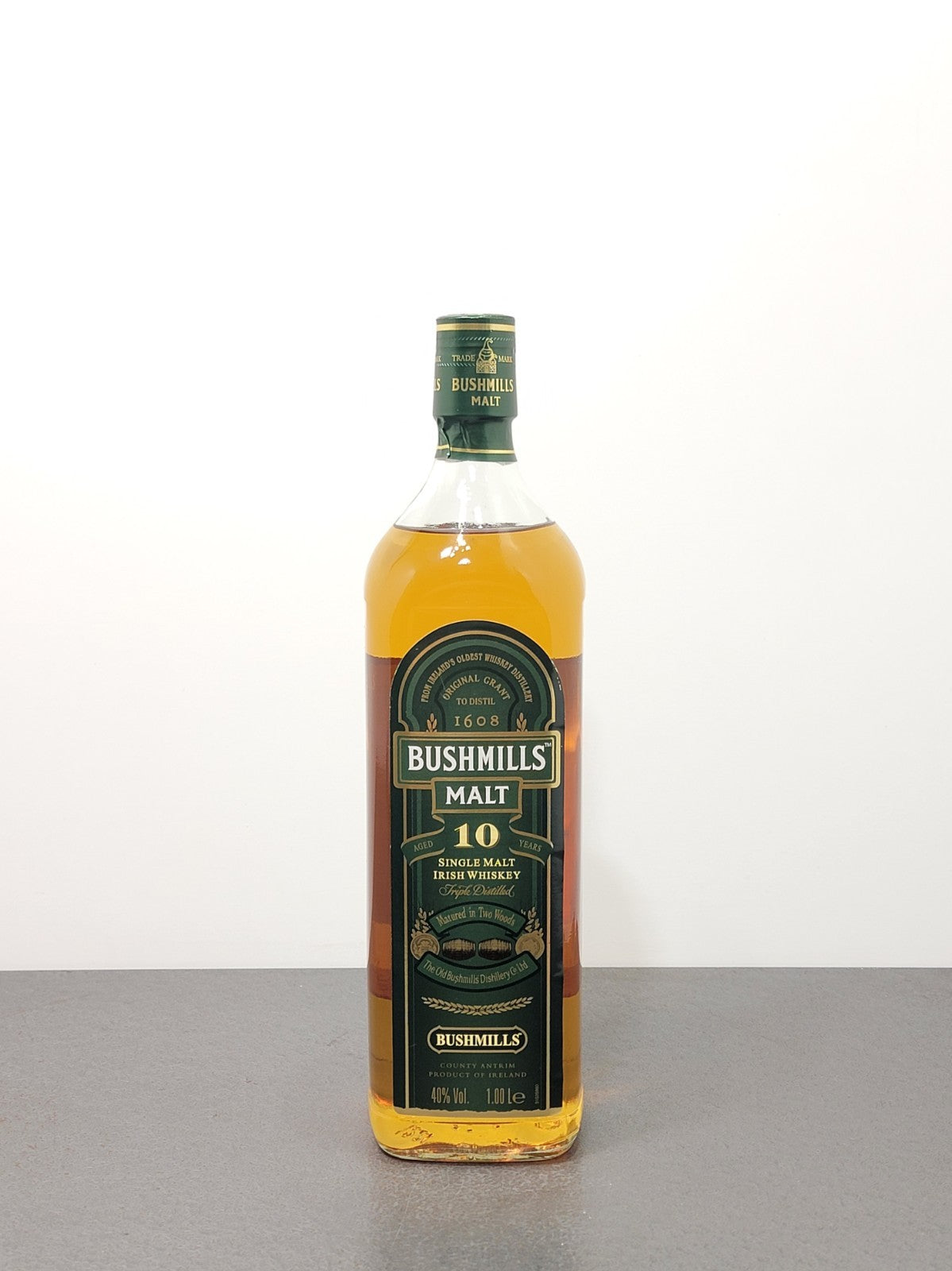 Whisky Bushmills 10 years 400° Aniversario Irish Single Malt 1 Litro 40%