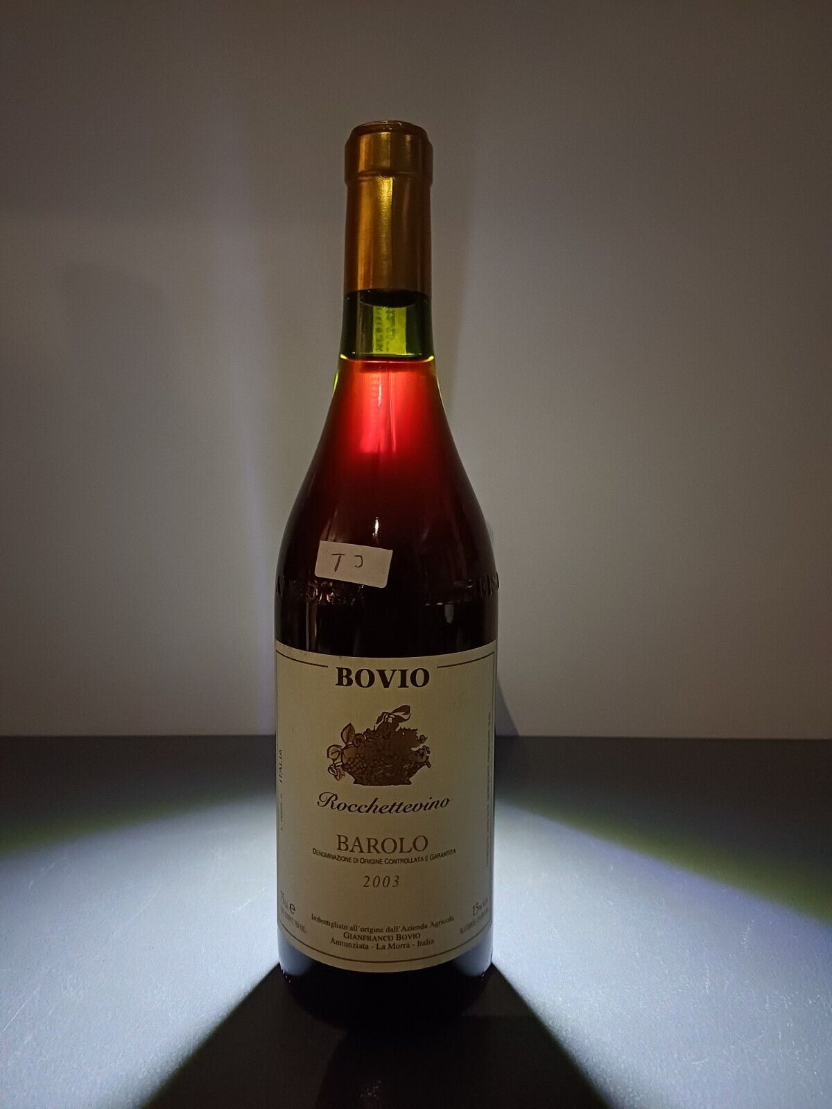 Barolo 2003 Bovio Rocchettevino bott.75 cl