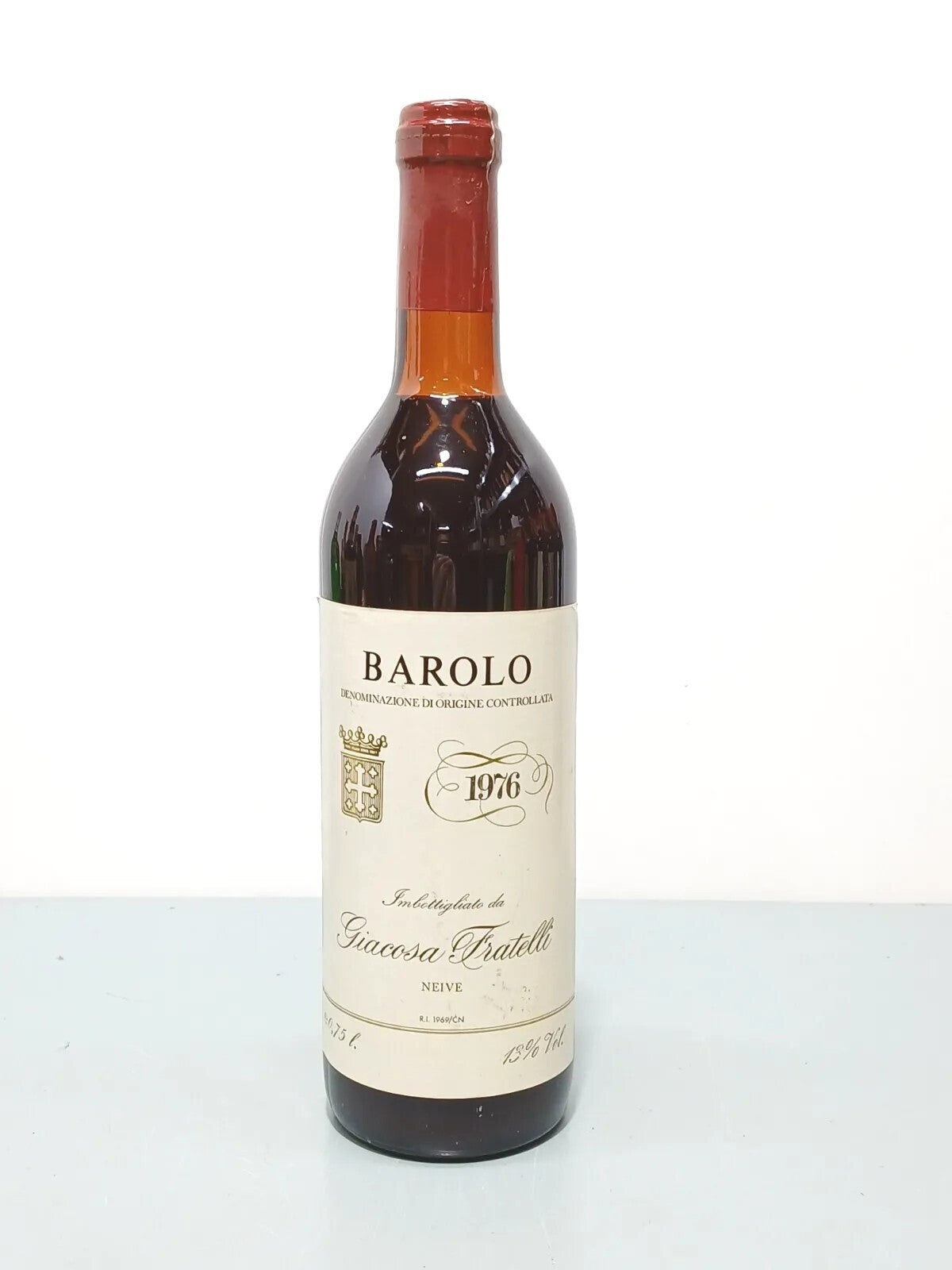 Barolo Fratelli Giacosa 1976 Neive bott. 75 cl 13%