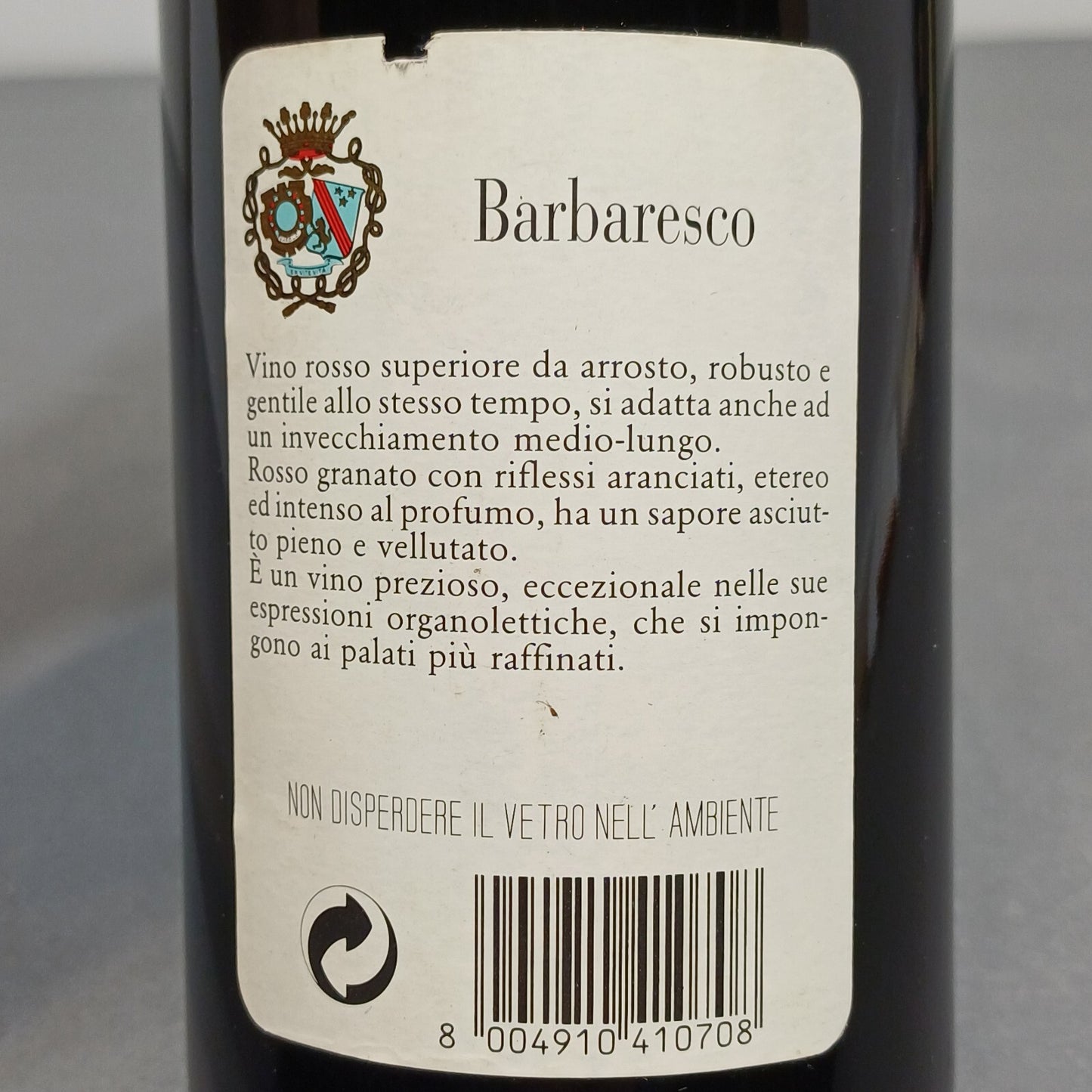 Barbaresco 1991 VQPRD Marchesi Di Barolo bott..75 cl 13%