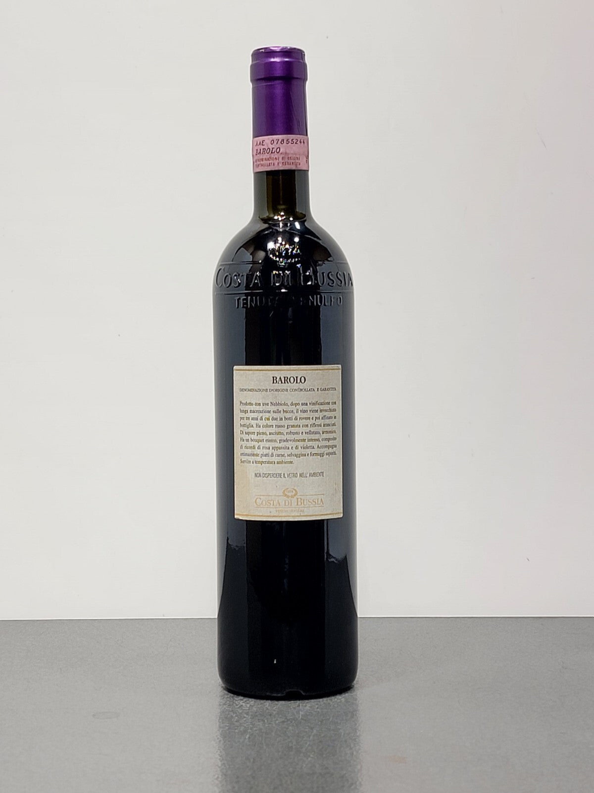 Barolo Costa di Bussia 1994 Tenuta Arnulfo Riserva Bussia bott. 75 cl 13.5%
