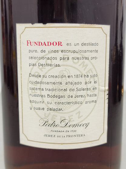 Brandy Fundador Magnum 1960s Pedro Domecq 1,5 litri 40%