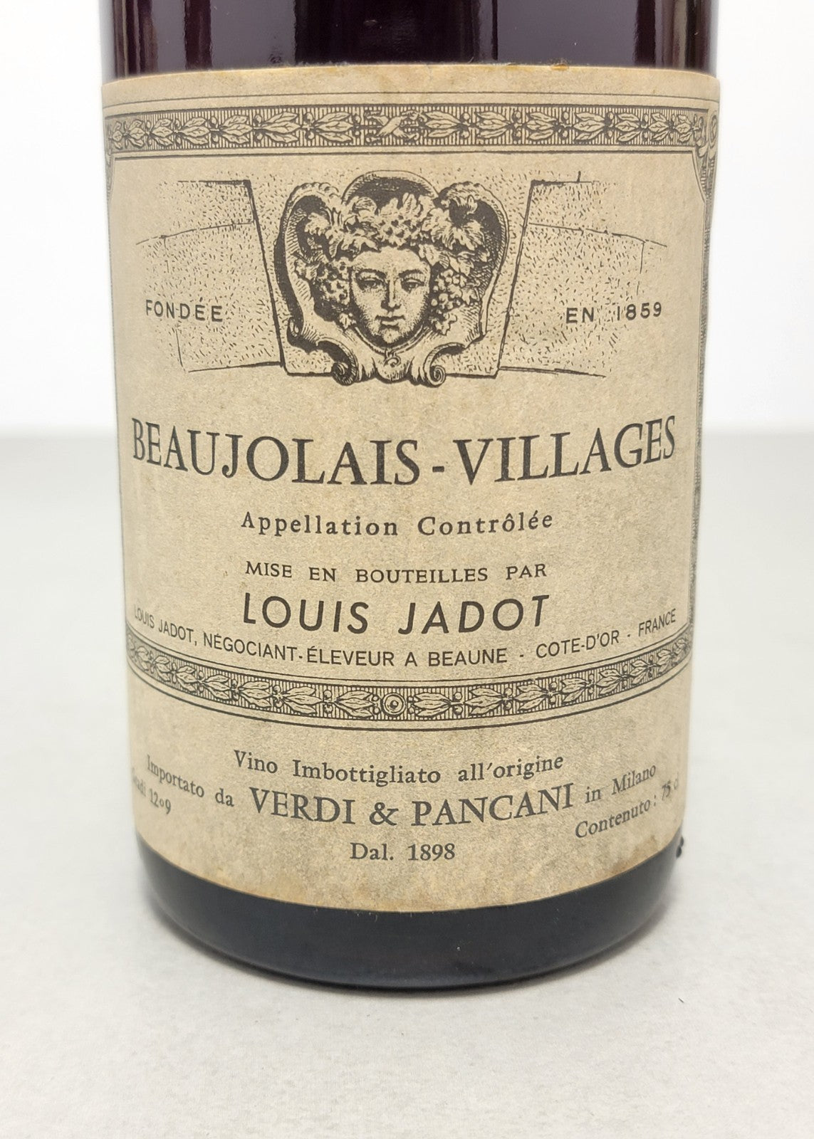 Beaujolais Villages Louis Jadot 1988 bott. 75 cl 12.9%