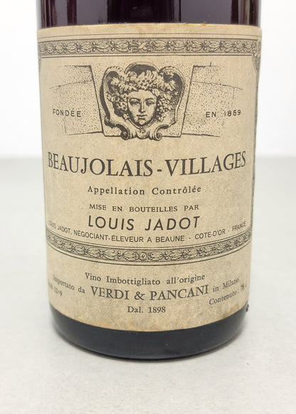 Beaujolais Villages Louis Jadot 1988 bott. 75 cl 12.9%