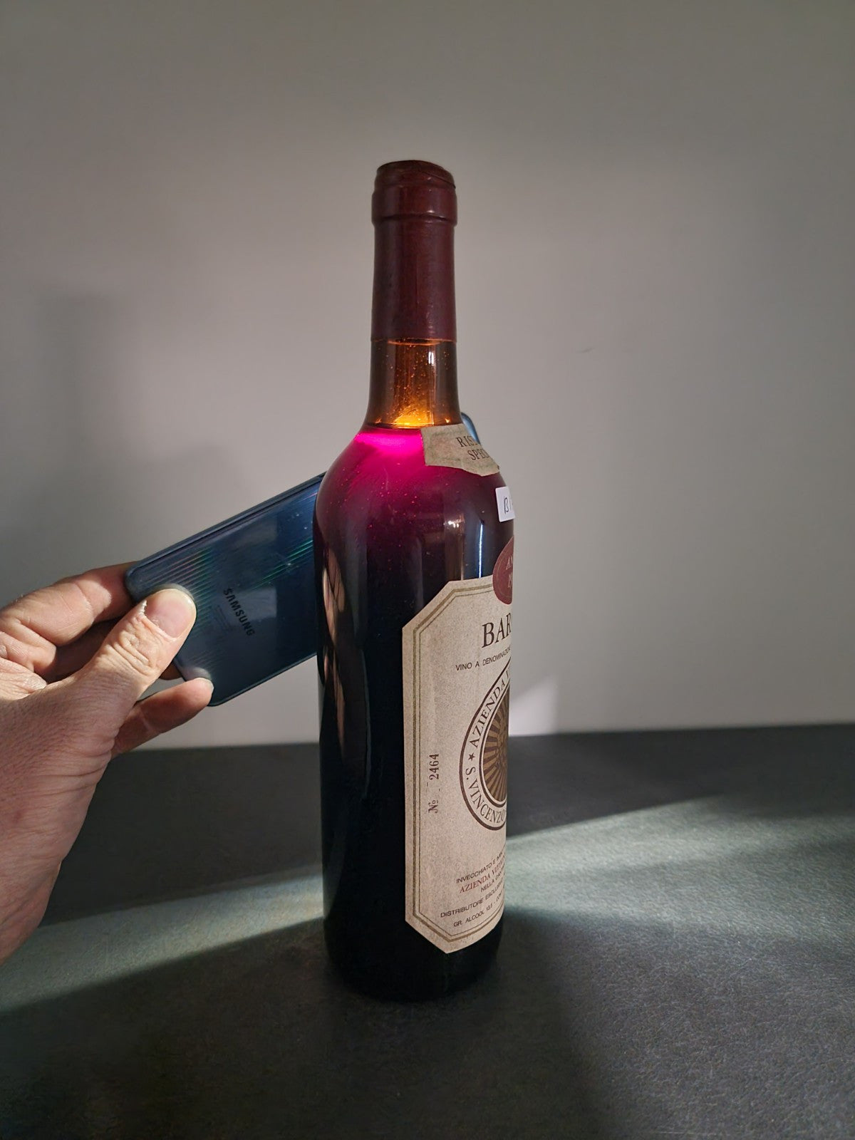 Barolo S. Vincenzo Riserva Speciale 1967 bott.72 cl 13.5%