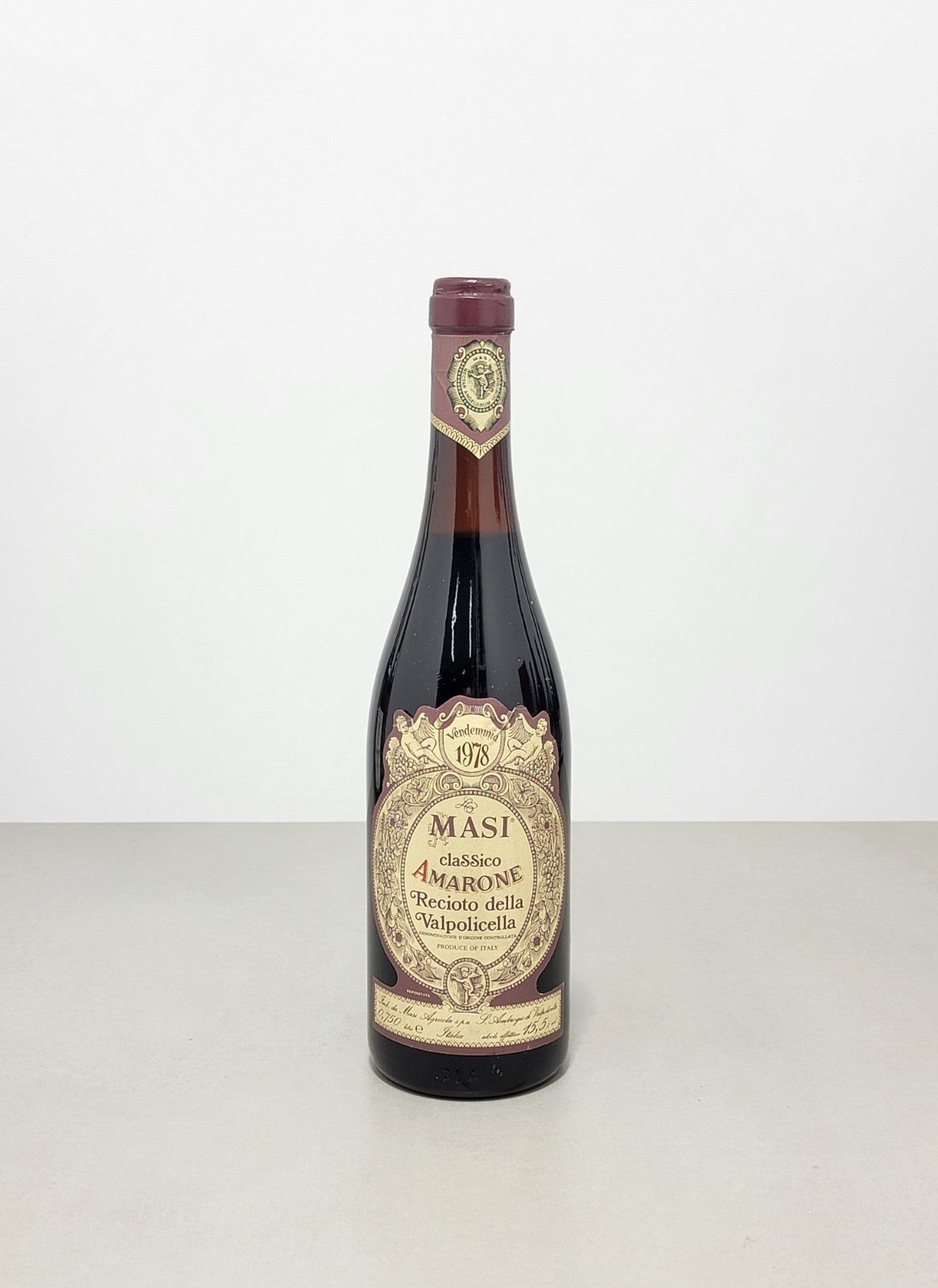 Amarone Masi 1978 Recioto Della Valpolicella bott..75 cl 15,5%