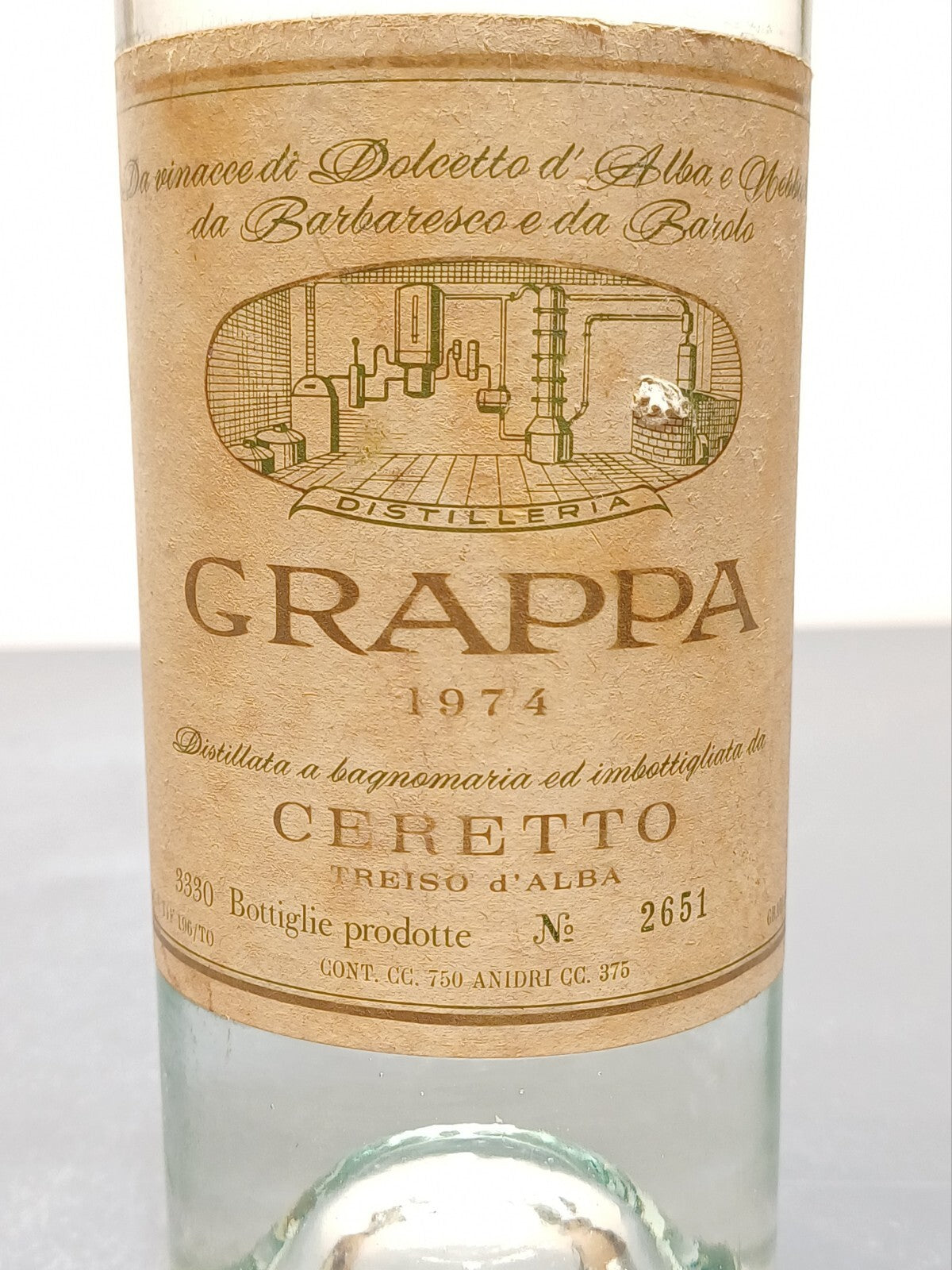 Grappa 1974 Ceretto bott.75 cl