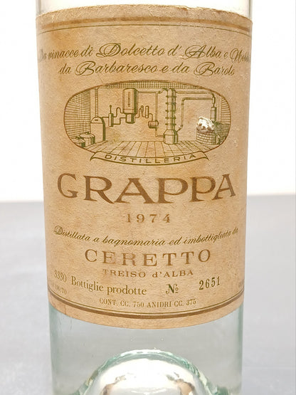 Grappa 1974 Ceretto bott.75 cl
