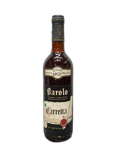Barolo Carretta 1970 Cannubi Riserva Speciale bott. 72 cl 14%